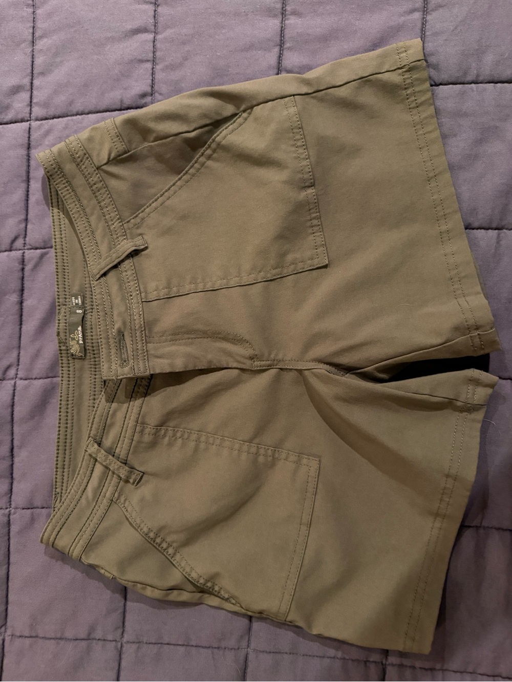 Parma Olive Green Casual Shorts